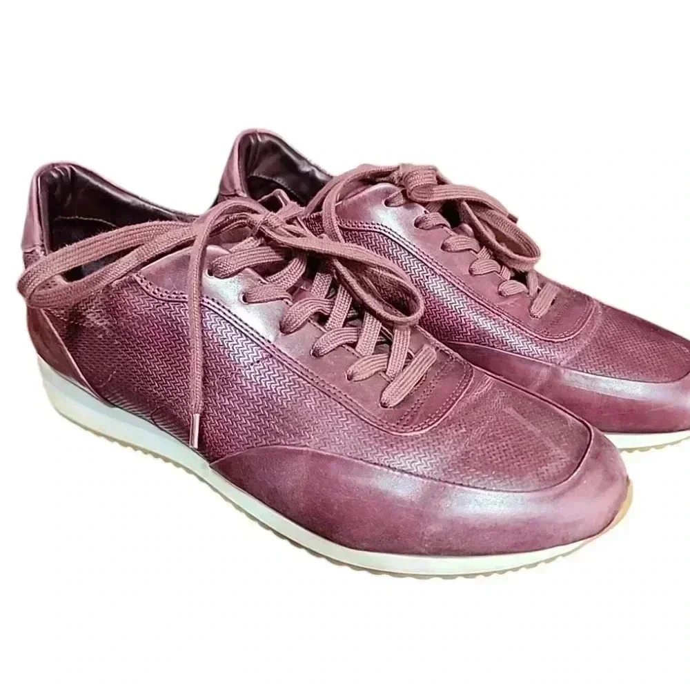 Paul Fredrick Leather mens shoes. Size 8.5